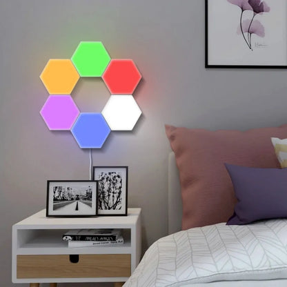 Smart Hexagon Touch Sensor LED Night Lights