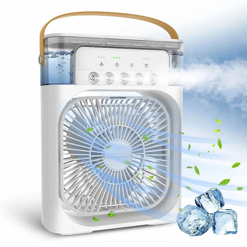 3-in-1 Air Comfort Device: Fan, AC, and Air Humidifier