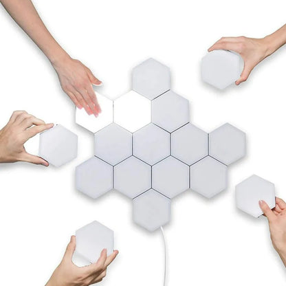 Smart Hexagon Touch Sensor LED Night Lights